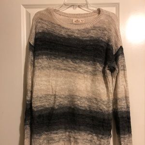 Hollister Striped Ombré Sweater